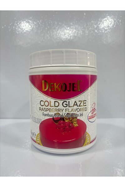 Katsan Ovalette Ovalette DEKOJEL FRAMBUAZ AROMALI SOĞUK PASTA JOLE 1 KG - (TRİLEÇE SOS)