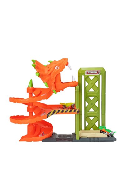 Teamsterz Garaj cu 2 masinute HTI Dragon