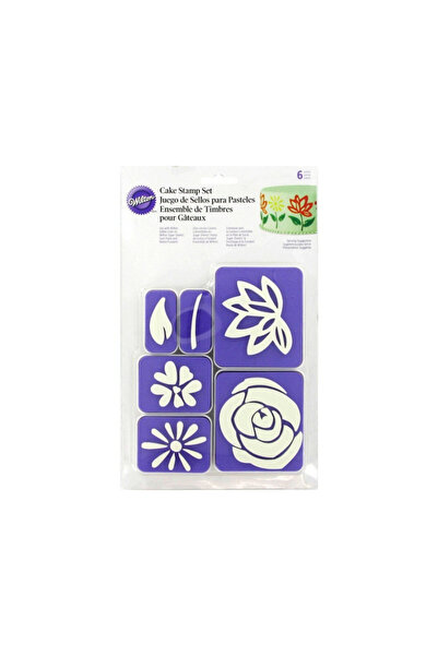 Lumea Set Imprimanta cu diferite Flori, 5 buc. - Wilton