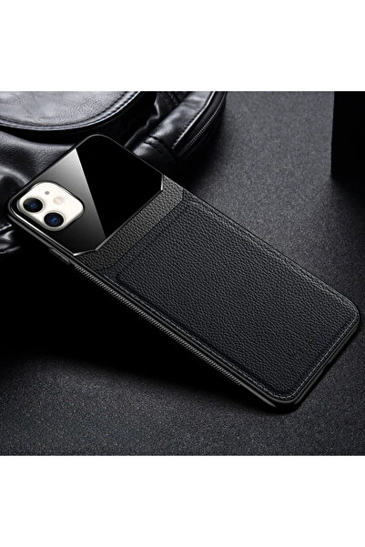 Zebana Lens Deri Kılıf İphone 16 Uyumlu