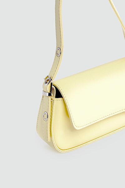 Shule Bags Τσάντα Mirage Baguette Κίτρινη