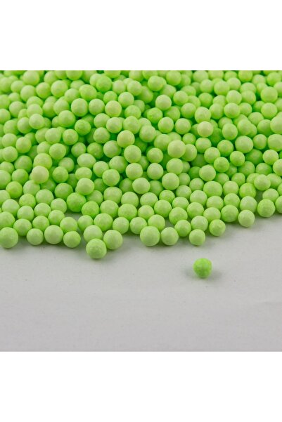 Lumea Perle din zahar verde lime 5mm, 1kg -
