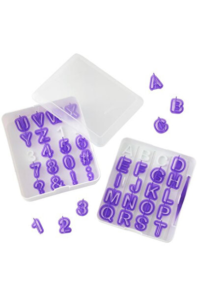 Lumea Комплект резачки за цифри и букви, 40 части - Wilton