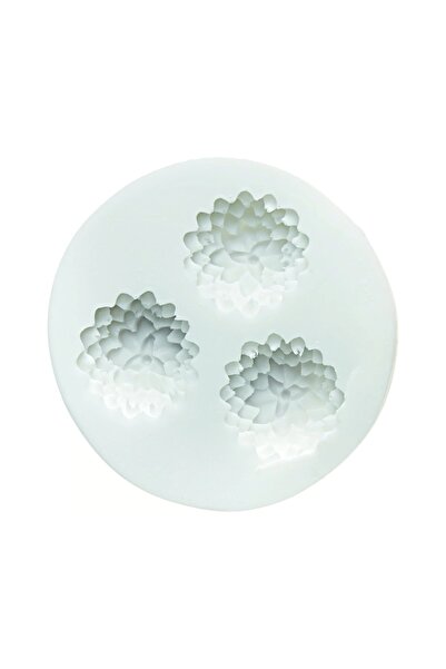 Lumea Mulaj silicon Flori rotunde 3D - SilikoMart