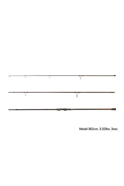 DELPHİN Impala Carper 3,60 m 3 lbs 3 buc Καλάμι ψαρέματος