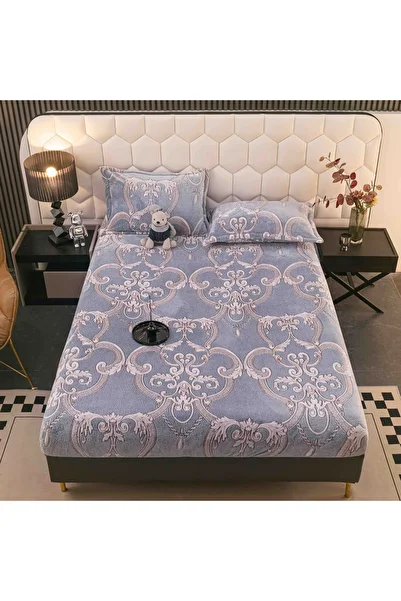 CHIRASO COCOLINO Mattress Cover Set, with ELASTIC, for 180x200, 160x200 and 140x200 mattresses and 2 Pillowcases