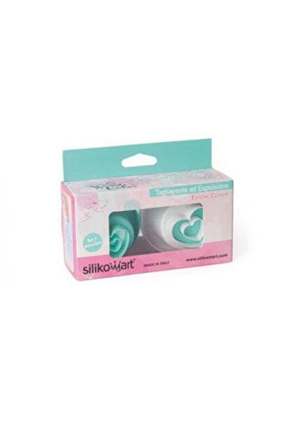 Lumea Set decupatoare Inima in diferite marime, 2 buc. - SilikoMart