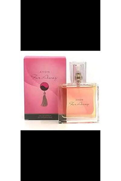 AVON far away koyu pembe kutulu 30 ml eski seridir kristal kapaklıdir.