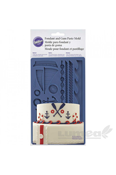Lumea Силиконова форма за морски дизайн - Wilton