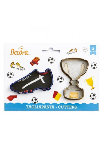Lumea Set decupatoare fotbal, 2 buc. - Decora