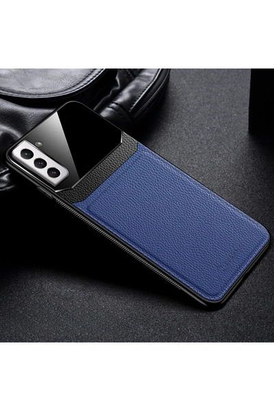 Zebana Lens Deri Kılıf Samsung Galaxy S24 Plus Uyumlu