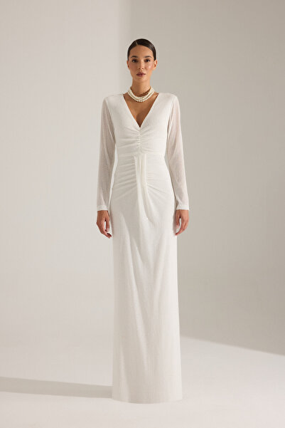 BETTY & SAM GIUSEPPINA BEYAZ ELBİSE