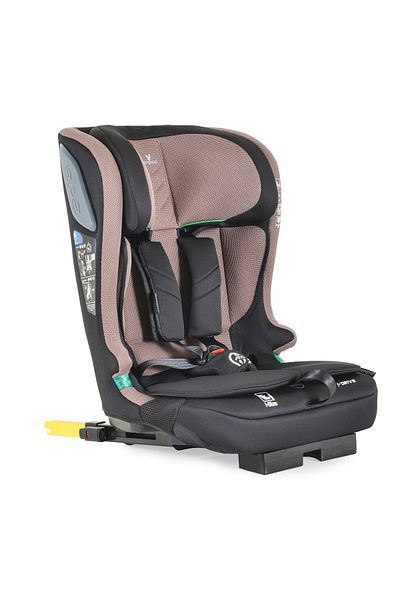 Cangaroo Foldable isofix car seat iDrive iSize 76-150 cm, Top Tether, Adjustable headrest, R129 approved