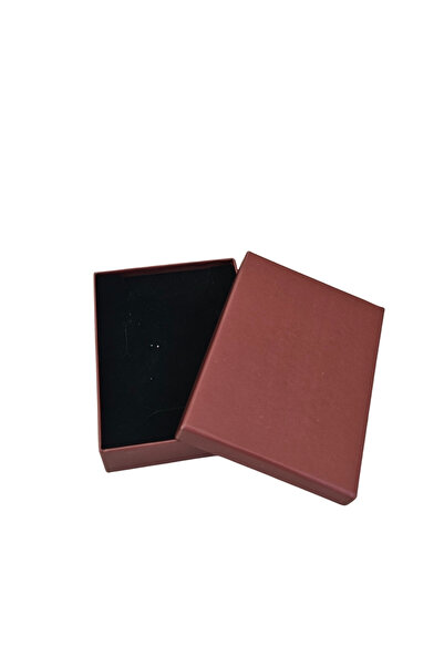 ÖZER KUTU Bordo Sert Karton Panset Kutusu 12 Lı Paket ( Içi Süngerli )