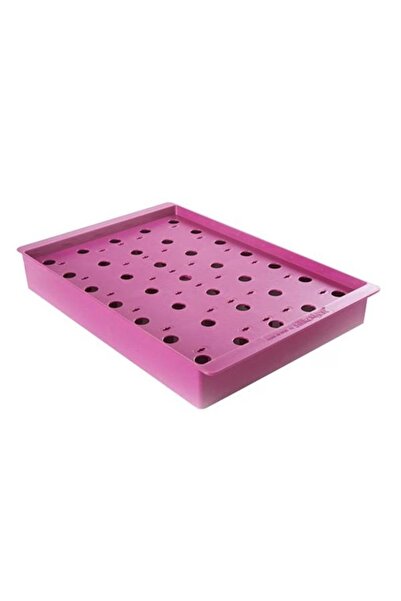 Lumea Wooden candy stand or chopsticks, Fuchsia - SilikoMart