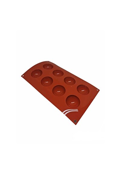 Lumea Ημικυκλικό καλούπι σιλικόνης 5 cm, 8 κοιλότητες - SilikoMart