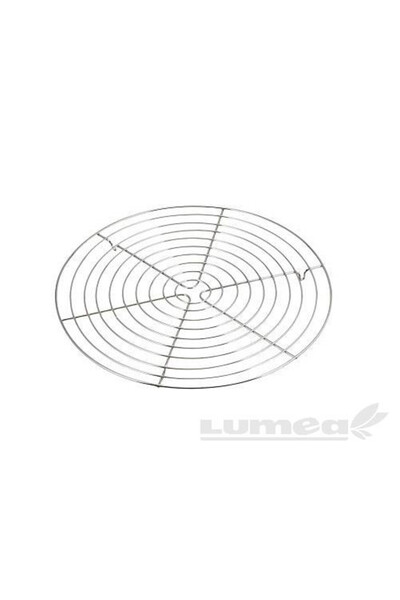 Lumea Gratar rotund din inox pentru racire si glazurare tort, 32 cm - Decora