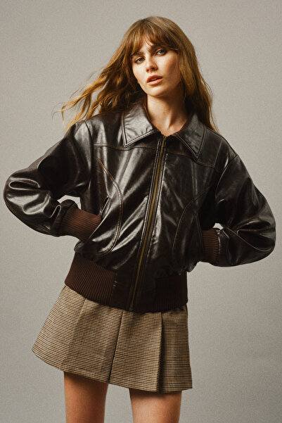 H&M Kaplamalı Ceket