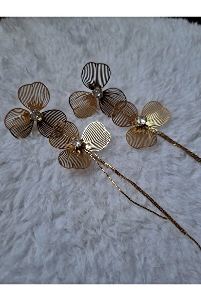 Gemnest Accessories Sallanan Çiçekli Çelik Küpe