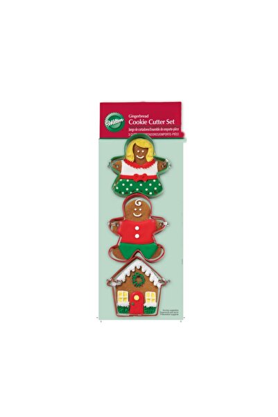 Lumea Set decupatoare Om din turta dulce si casuta- Wilton