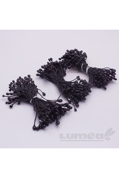 Lumea Stamine culoare negru 3 mm, 240 buc. -