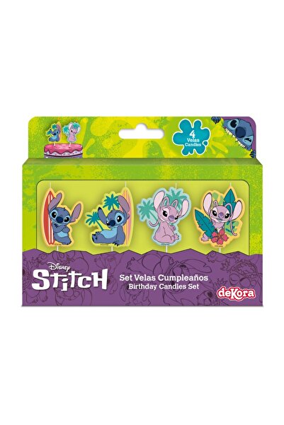 Lumea Set Lumanari Stitch, 4 buc. - deKora