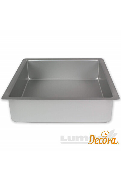 Lumea Forma de copt din aluminiu patrat, 15x15x10 cm - Decora
