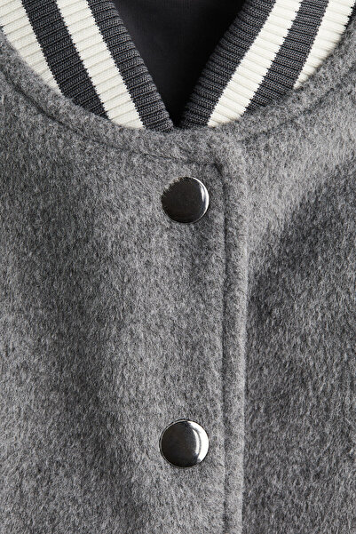H&M Muflon Beyzbol Ceketi