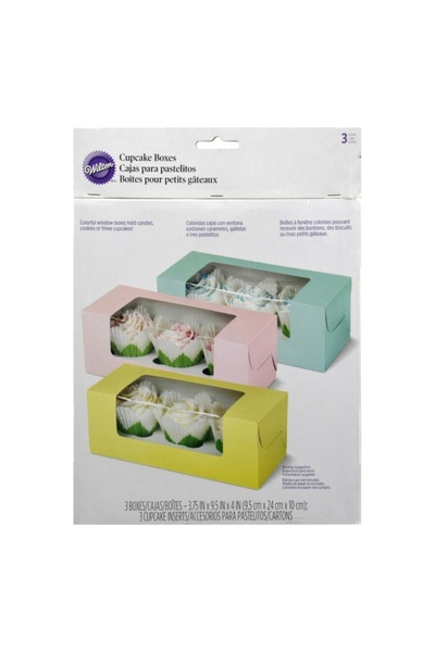 Lumea Set Cutii briose cu Ferestre, 3 buc. - Wilton