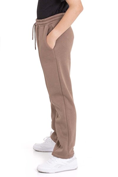 Cansın Mini Καφέ αγορίστικο φούτερ με λεπτομέρεια από χαλκό 21472