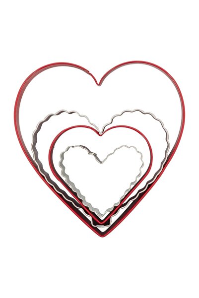 Lumea Set decupatoare Inima, 4 buc. - Wilton