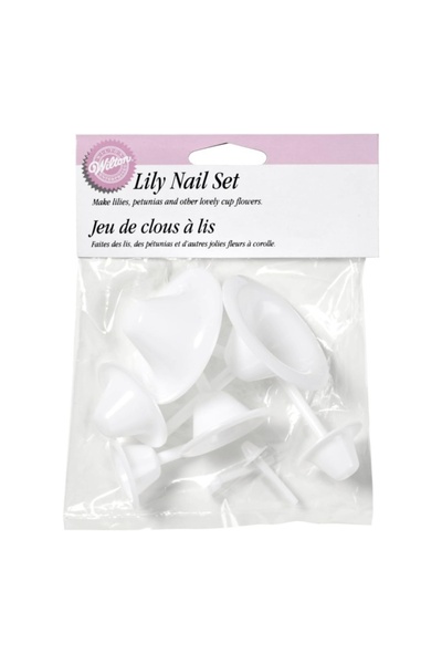 Lumea Set cui Floare plastic, diferite marime - Wilton