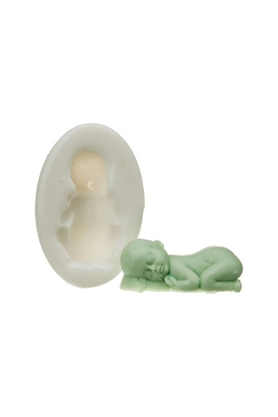 Lumea Mulaj silicon bebelus "Sleeping Baby" - SilikoMart