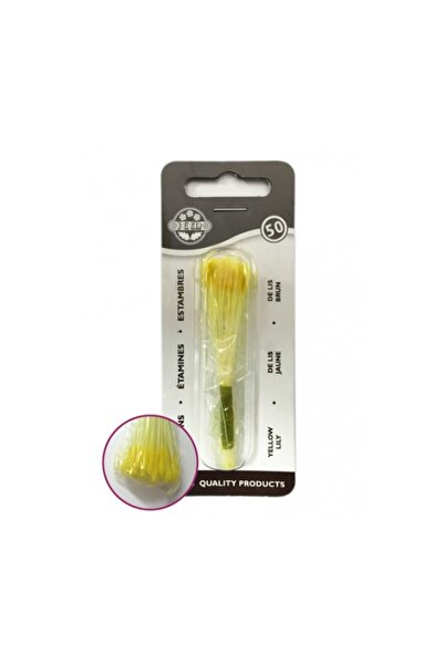 Lumea Stamine Galben Lily, 2mm, 50 buc. - JEM