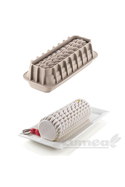 Lumea Σιλικόνη για κέικ "Buche quenelle" - SilikoMart