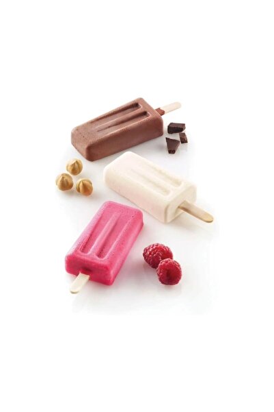 Lumea Forma silicon Inghetata "Vintage" cu betisoare - SilikoMart