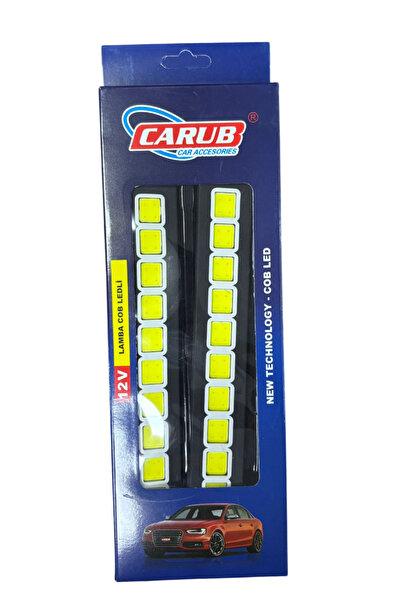 Carub Gündüz Far Cob Led Beyaz Elastik 12V 2 Adet Fiyatı BR432 27 98