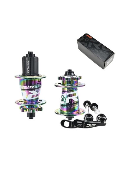 heugers ARC MT-039 Sesli Göbek Takımı – Disk Uyumlu, QR/TA, 32 Delik, Rainbow...