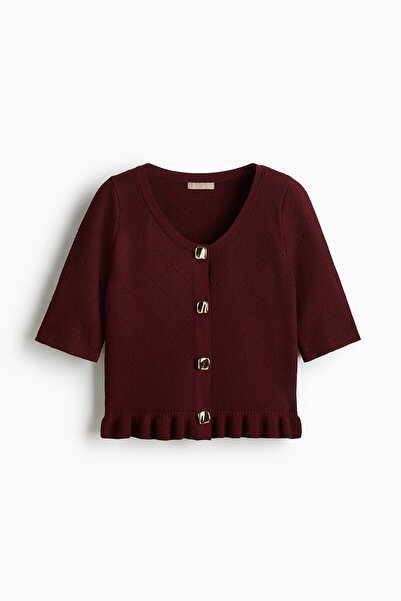 H&M Önü Düğmeli Üst