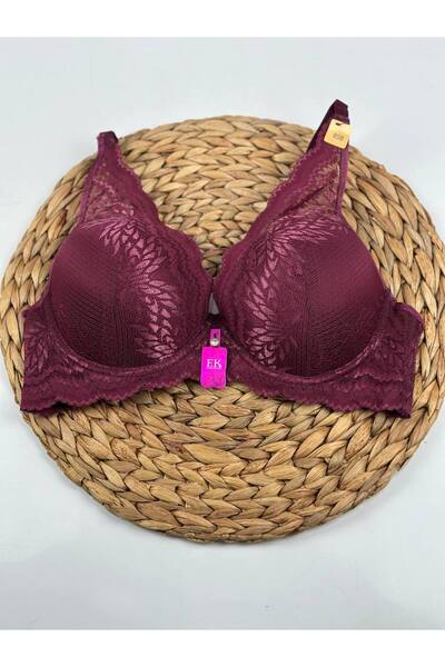 F.K Lace Lightly Padded Underwire B Cup Bra