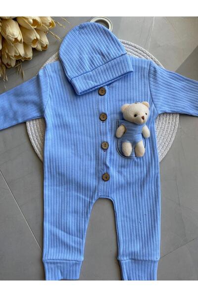 bellamombaby ŞAPKALI OYUNCAK AYILI TULUM