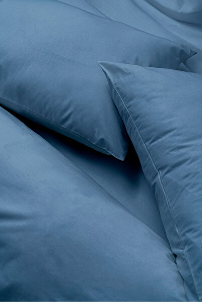 BELENAY Velora 100% Cotton Double Fitted Sheet Duvet Cover Set 200 X 220