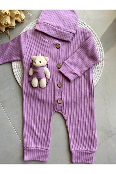 bellamombaby ŞAPKALI OYUNCAK AYILI TULUM