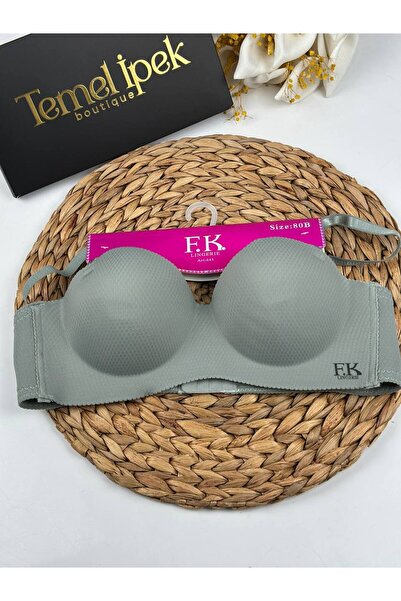 F.K Lazer Kesim El Dolgulu Balensiz B Cup Sütyen