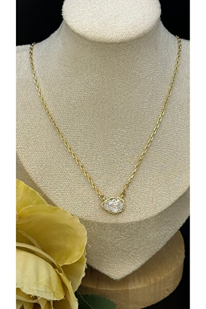 XUPING JEWELRY قلادة من حجر الزركون على شكل قطرة