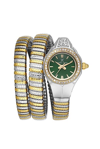 Daniel Klein Watch - Green - Silver - Gold