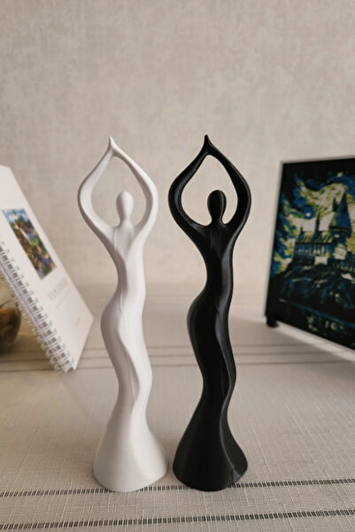 Dancing Woman Sculpture Scandinavian Style Trinket Sculpture Figure Decor Home Decoration