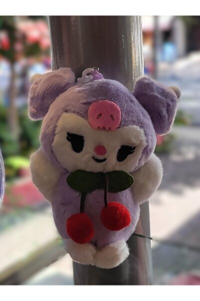 ada çanta kırtasiye إكسسوار سلسلة مفاتيح من القطيفة مقاس 12 سم AD86666