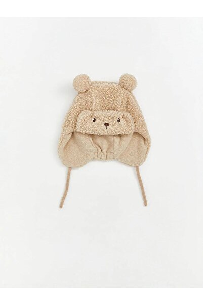 LC Waikiki Beige Baby Boy Snow Hat (W5)