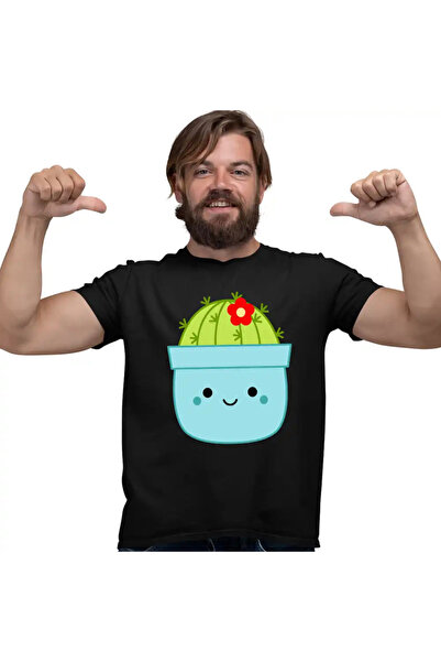 OEM Tricou Barbati Squishmallows Cactus Ghiveci